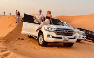 Discover the magic of Arabia at our serene desert camp. The perfect romantic getaway with sunset views, cultural shows, and a candlelit dinner in the Dubai dunes.